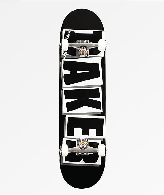 Baker Brand Logo Black 8.25" Skateboard Complete